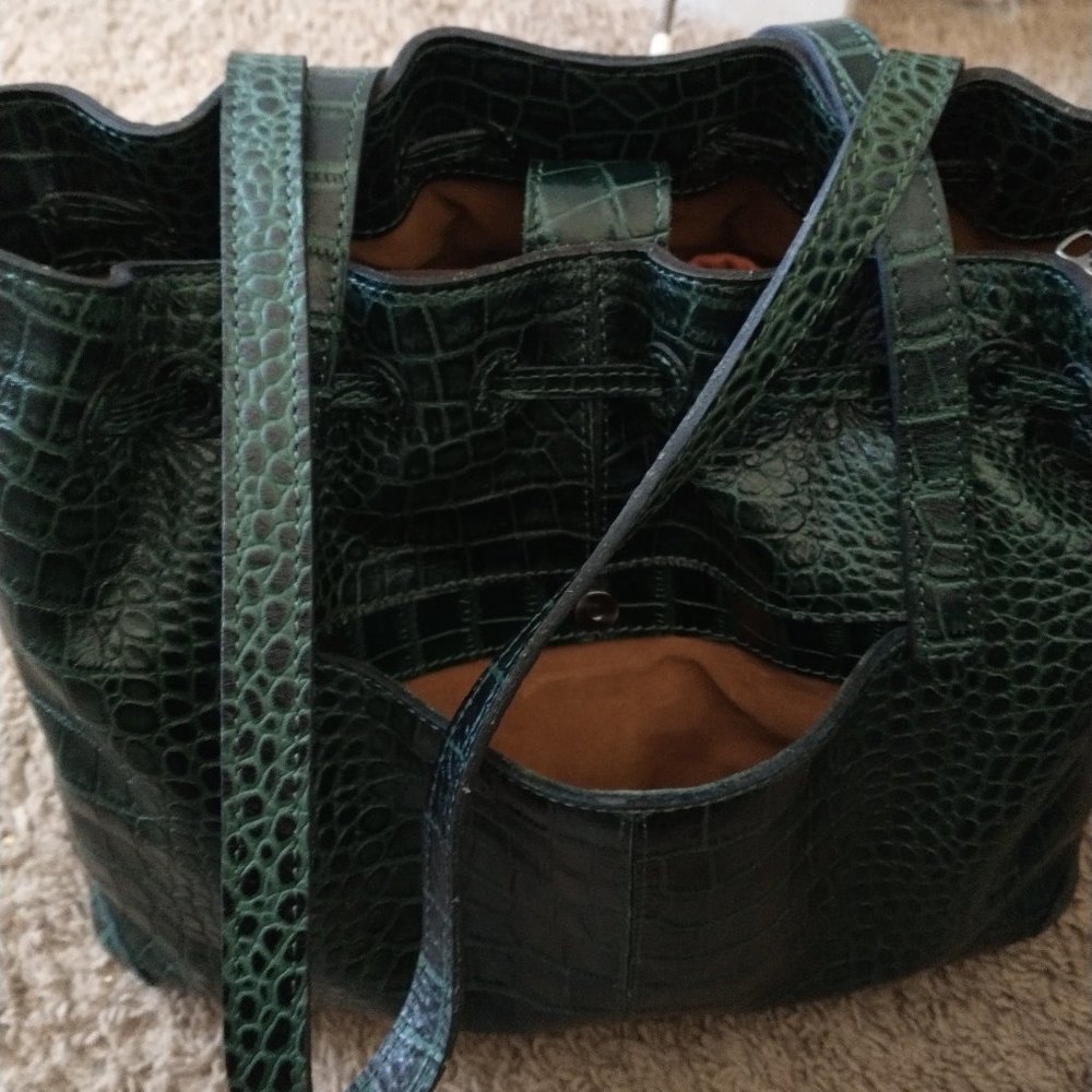 PATRICIA NASH "10TH" ANNIVERSARY LEATHER HANDBAG - Picture 6 of 7